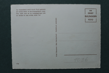 Postcard PC Bischofswiesen / 1940-1960